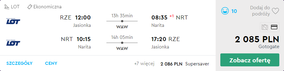 tokio z rzeszowa
