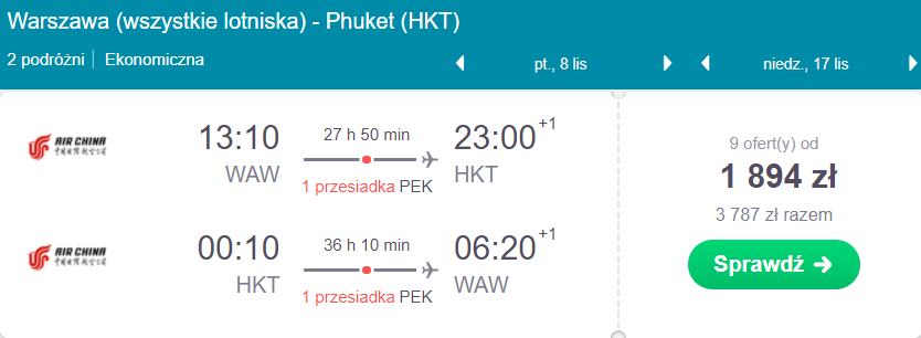 loty na phuket