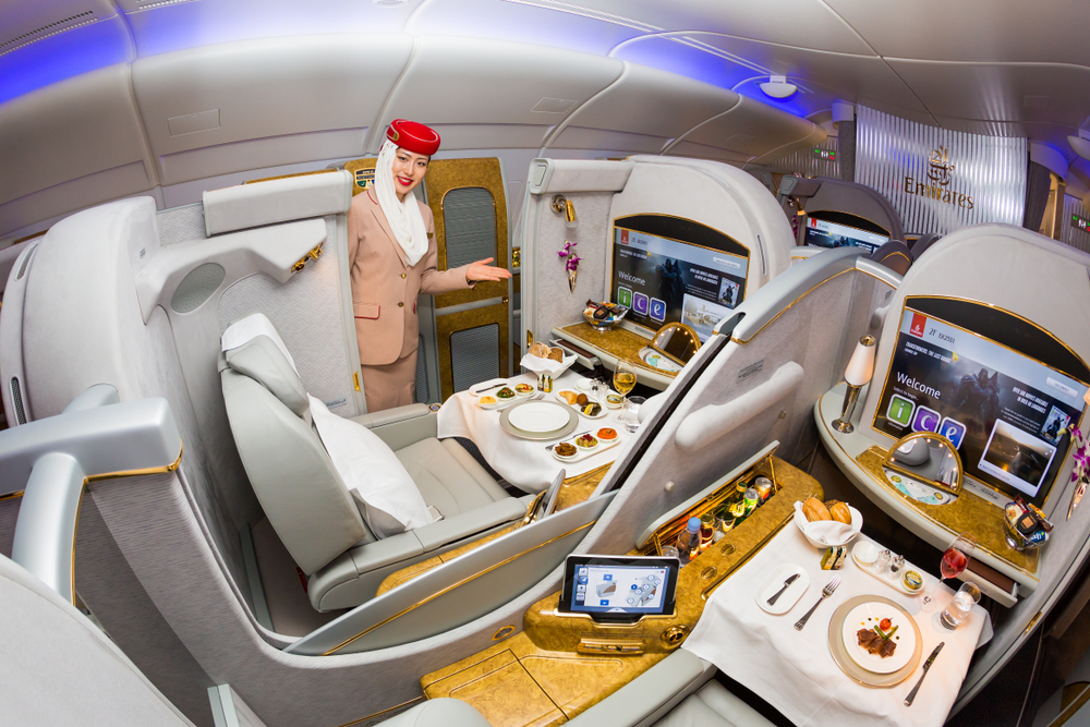 pierwsza klasa emirates