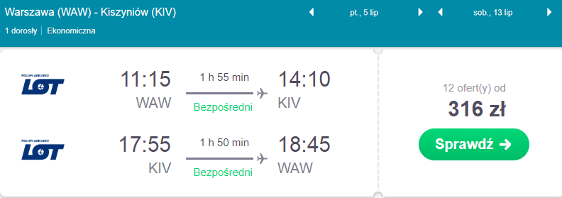 rezerwacja lotów