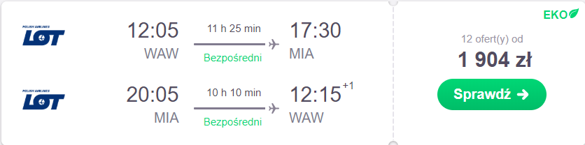 miami warszawa