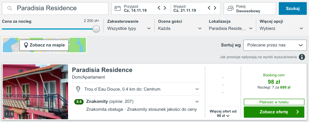 zarezerwuj hotel na wyspie