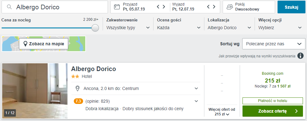 rezerwacja hotelu