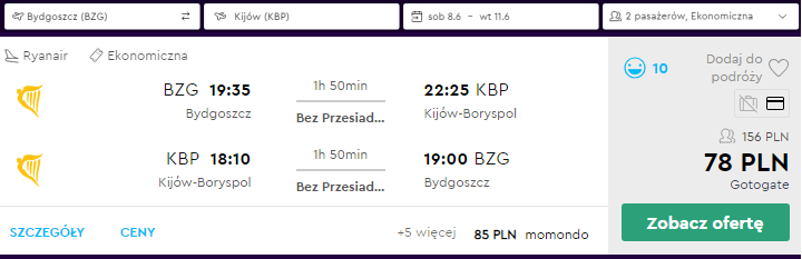 Kijów loty