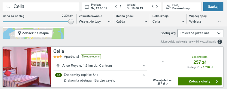 loty seszele