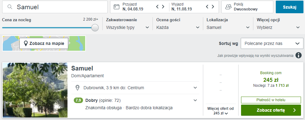 rezerwacja hotelu