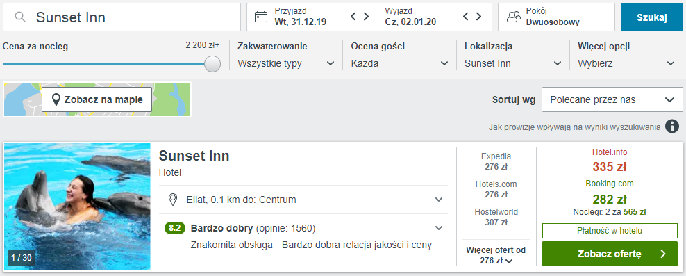rezerwacja hotelu