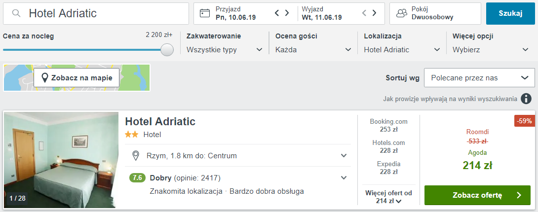 Rzym noclegi
