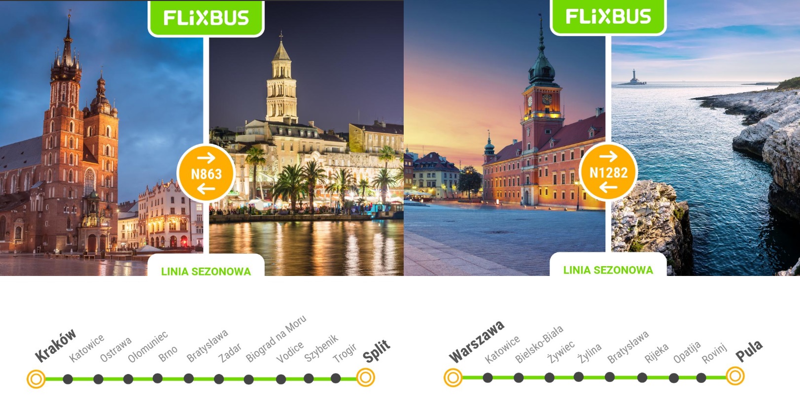 flixbus do chorwacji