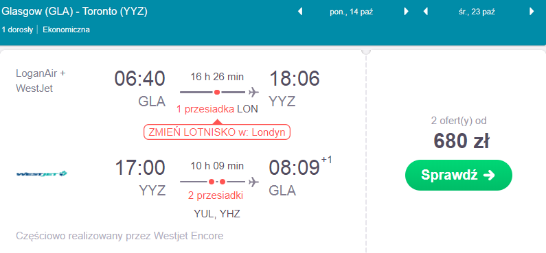rezerwacja lotów
