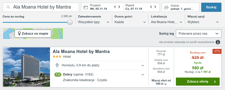 hotel hawaje