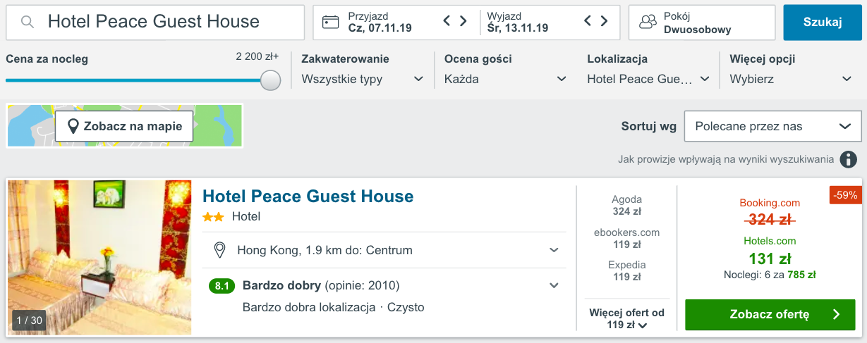 zarezerwuj hotel w azji