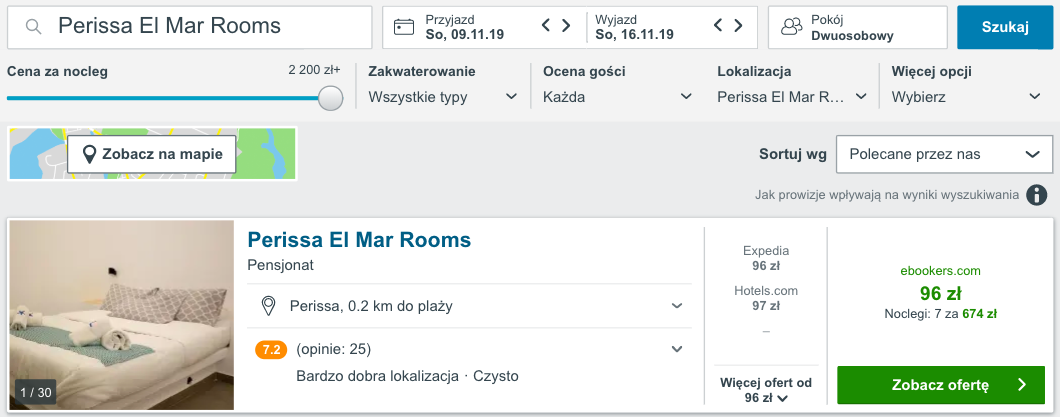 zarezerwuj hotel na santorini