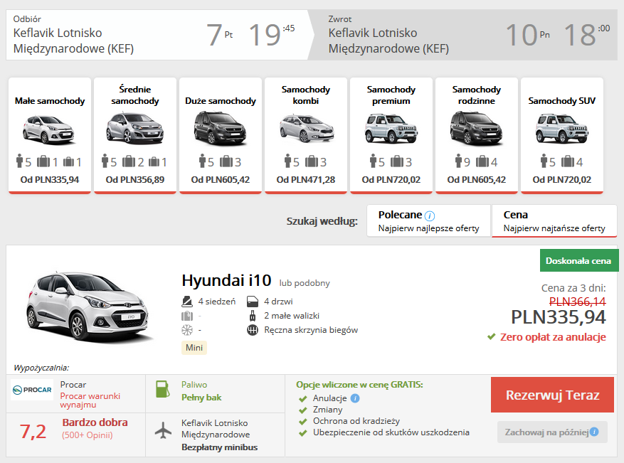 Islandia auto