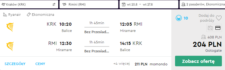 rezerwacja lotów