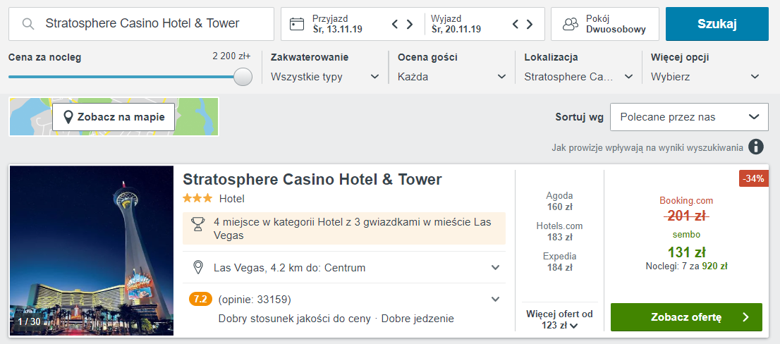 Las Vegas hotel
