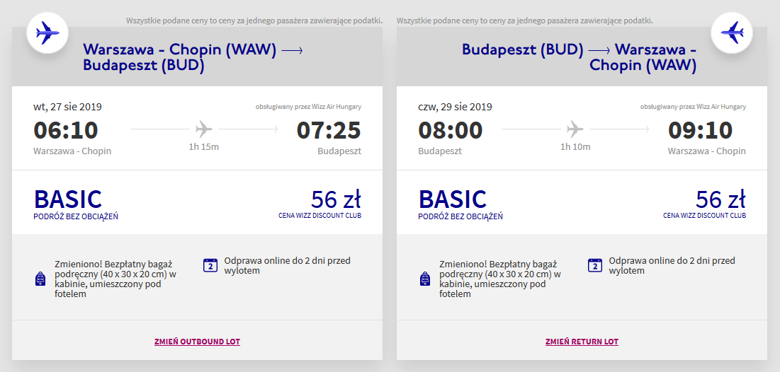 loty budapeszt