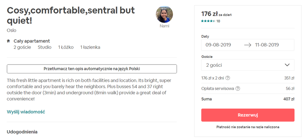 oslo noclegi
