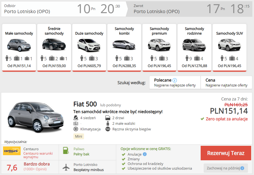 auto porto
