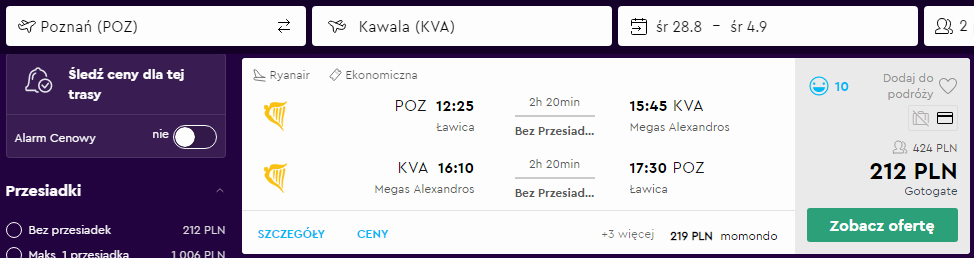 Rezerwacja lotów