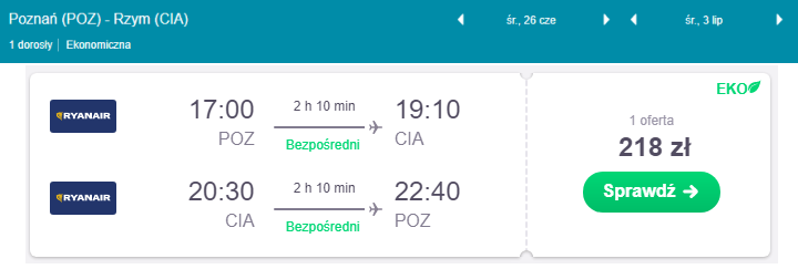 Rzym loty