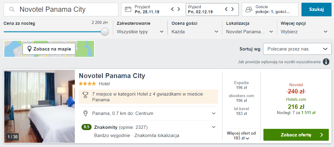 Panama hotel