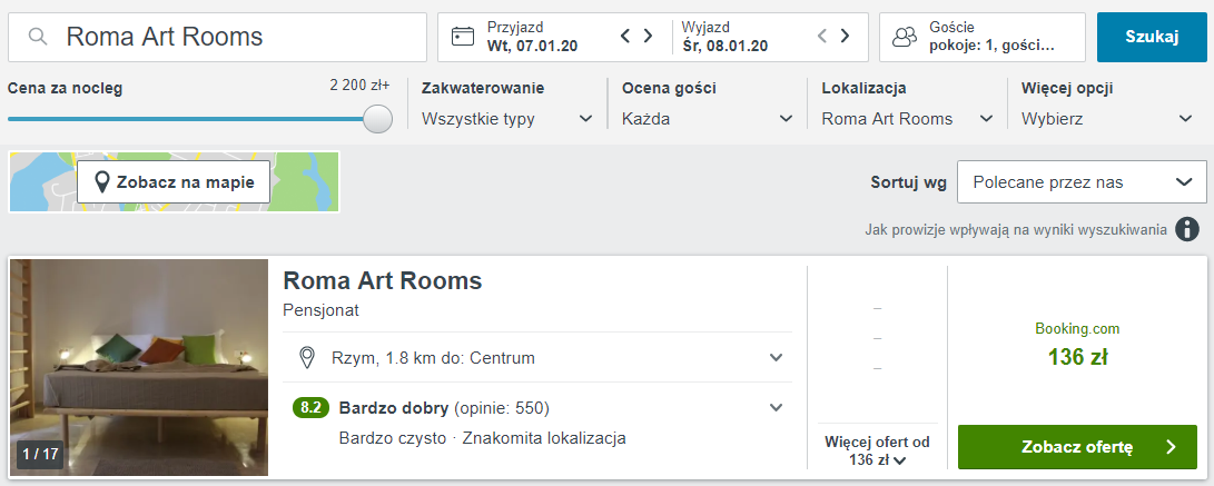 Rzym noclegi