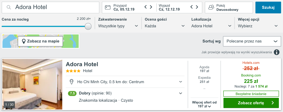zarezerwuj hotel w wietnamie