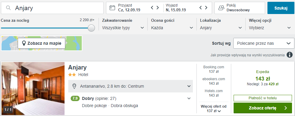 rezerwacja hotelu