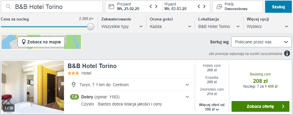 rezerwacja hotelu