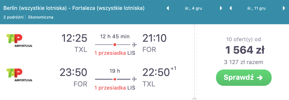 zarezerwuj loty do fortlaezy
