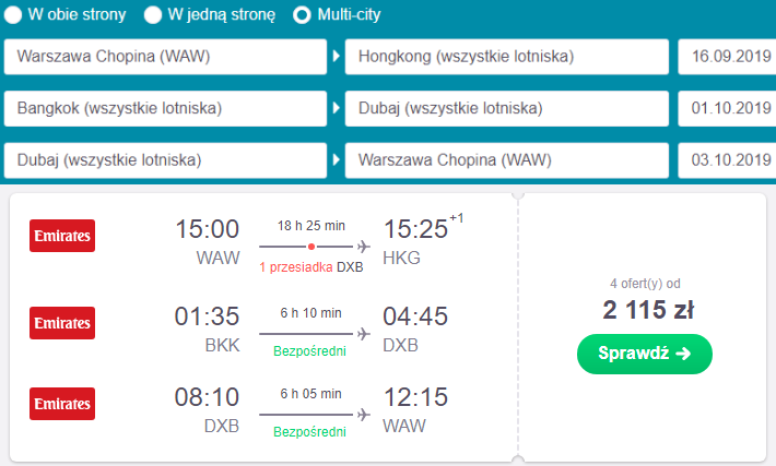 Rezerwacja lotów