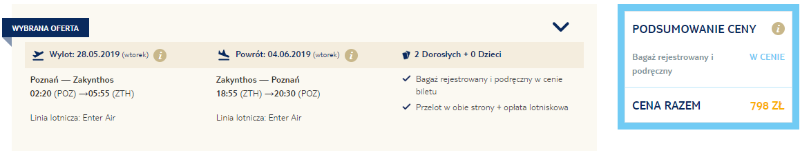 rezerwacja lotów