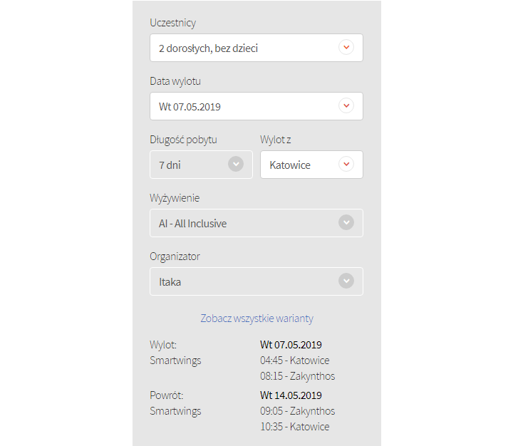 Zakynthos rezerwacja