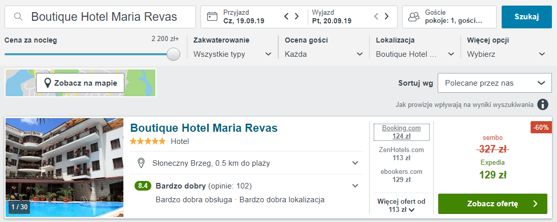 Bułgaria hotel