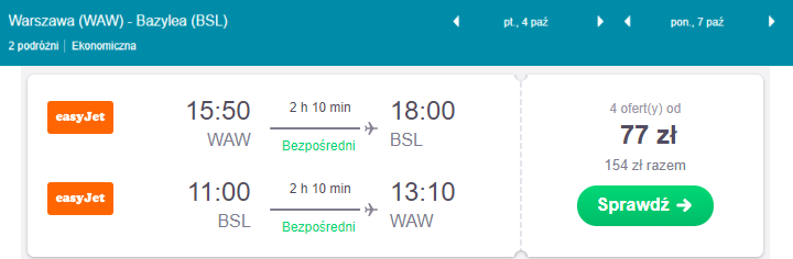 Tu sprawdzisz dostępność biletów do Bazylei