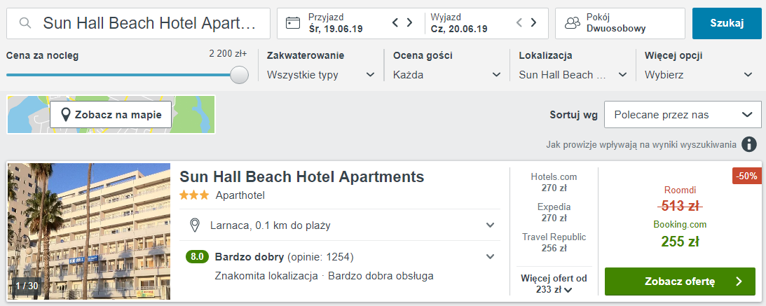 Cypr hotel