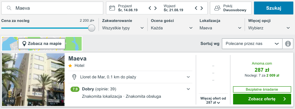 zarezerwuj hotelw gironie