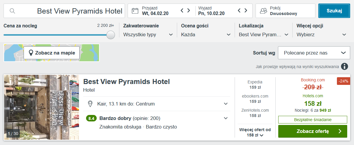 hotel egipt