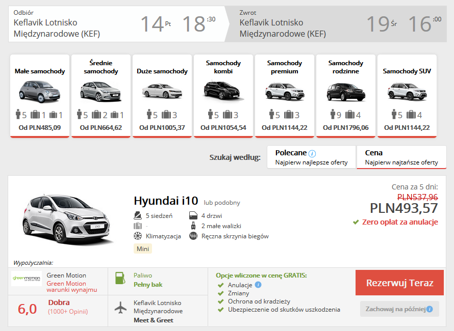 Islandia auto