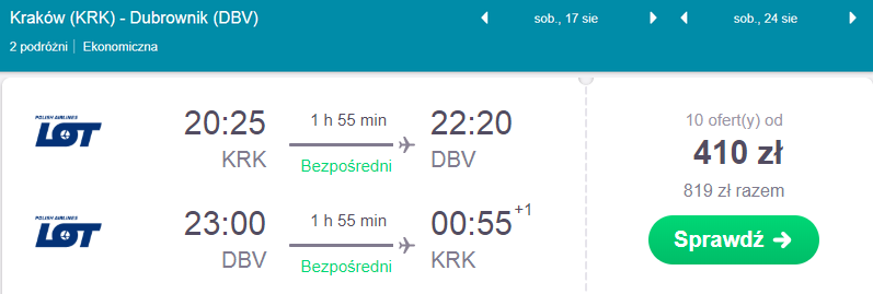 rezerwacja lotów