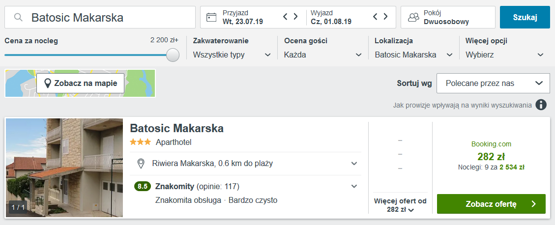 split loty z warszawy