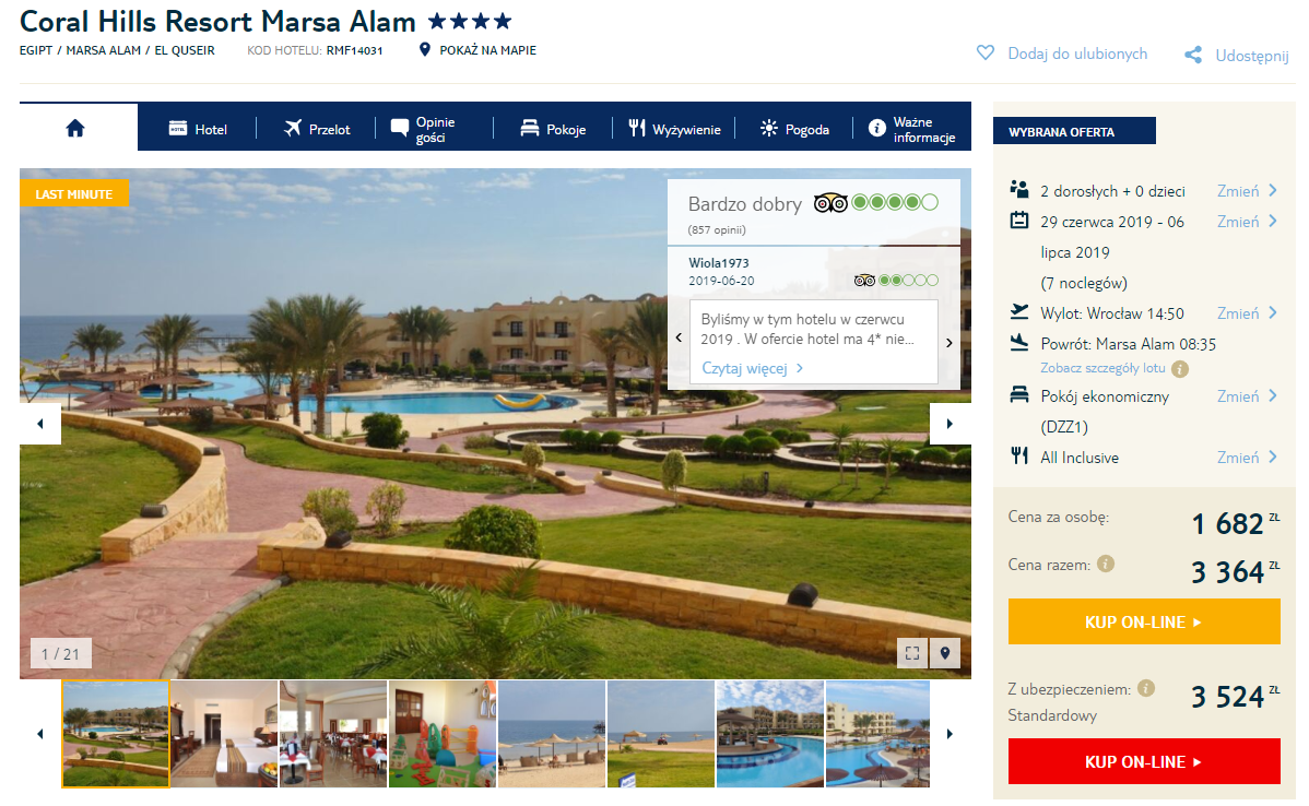 Marsa Alam wczasy