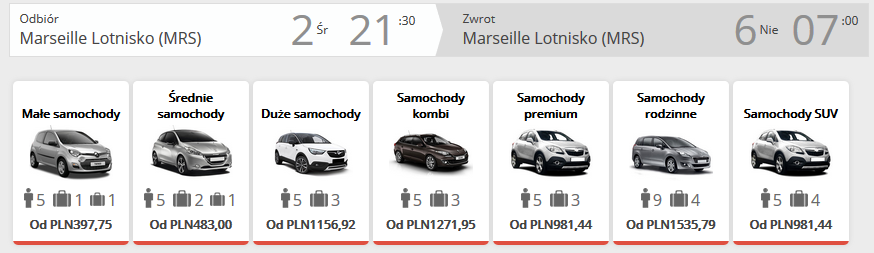 Marsylia auto