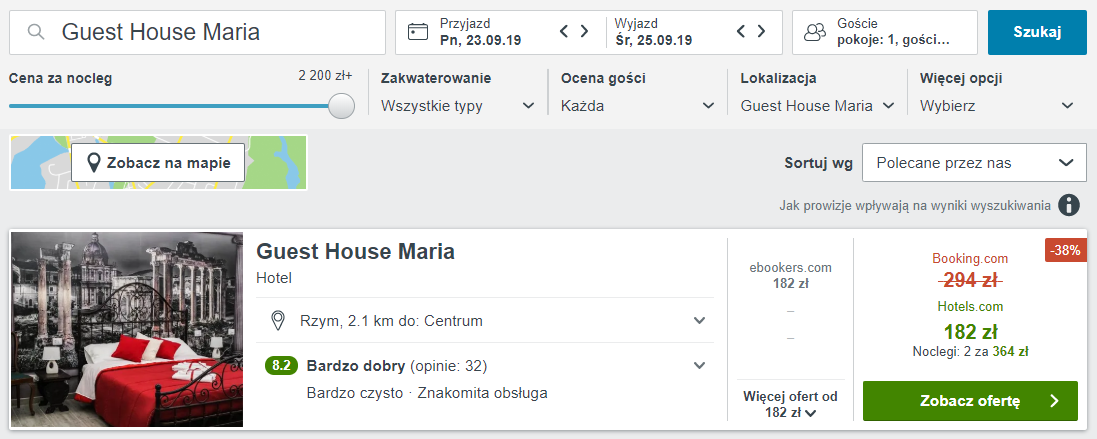 Rzym noclegi