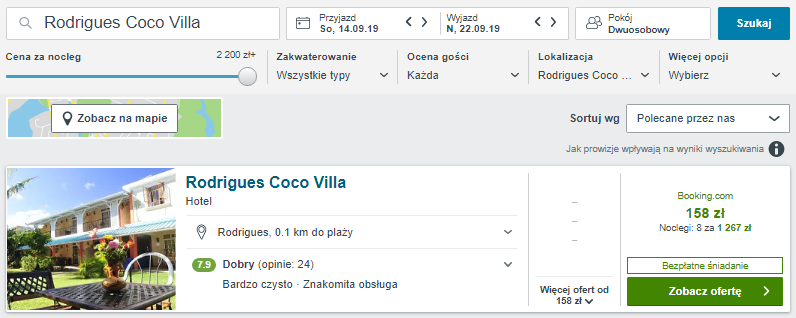 Rezerwacja hotelu