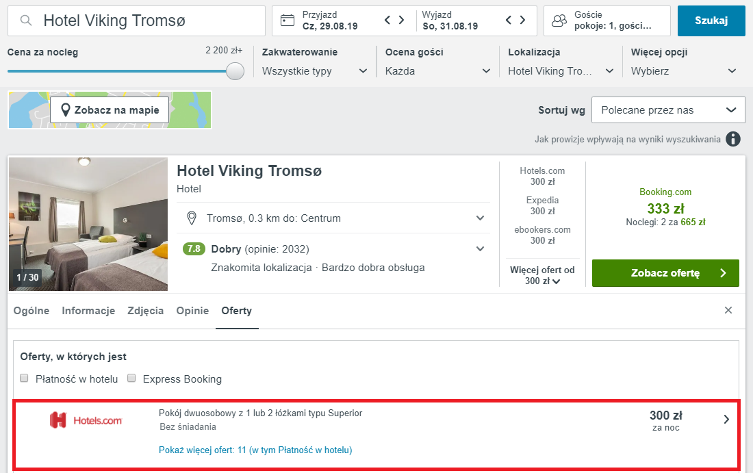 Tromso hotel