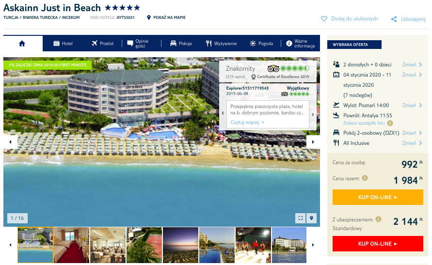 zarezerwuj wczasy w turcji