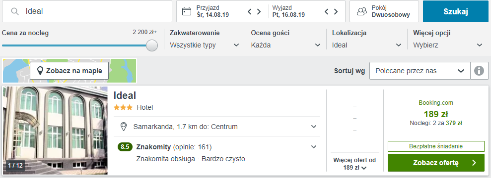 rezerwacja hotelu