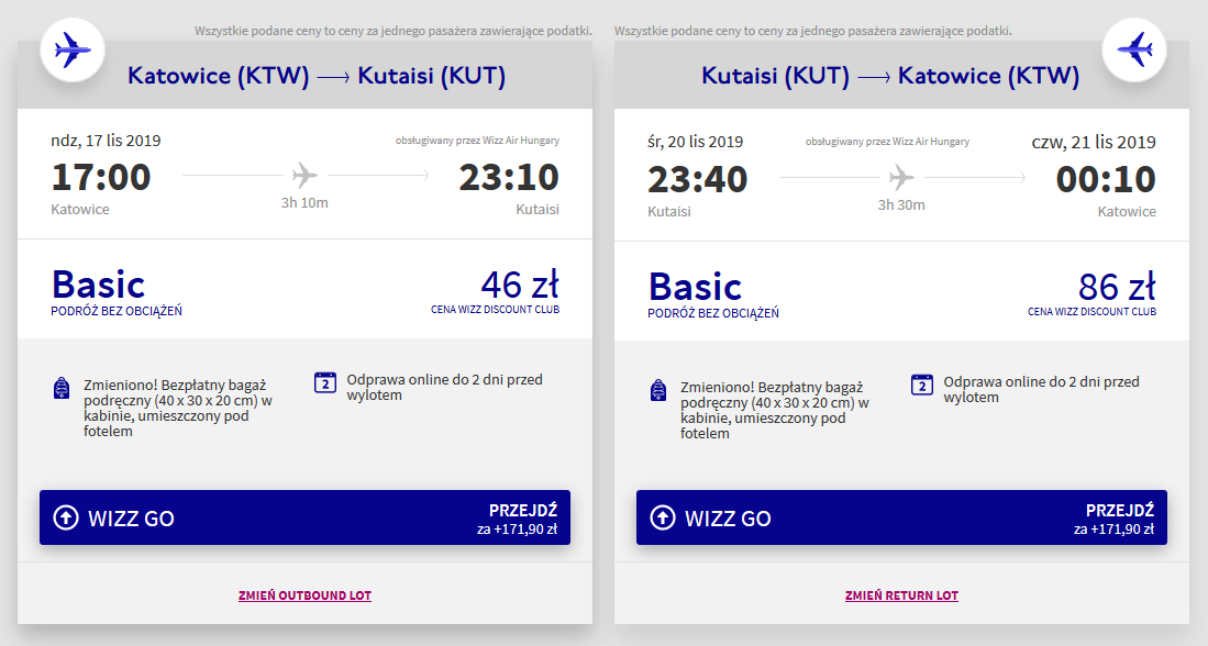 loty kutaisi